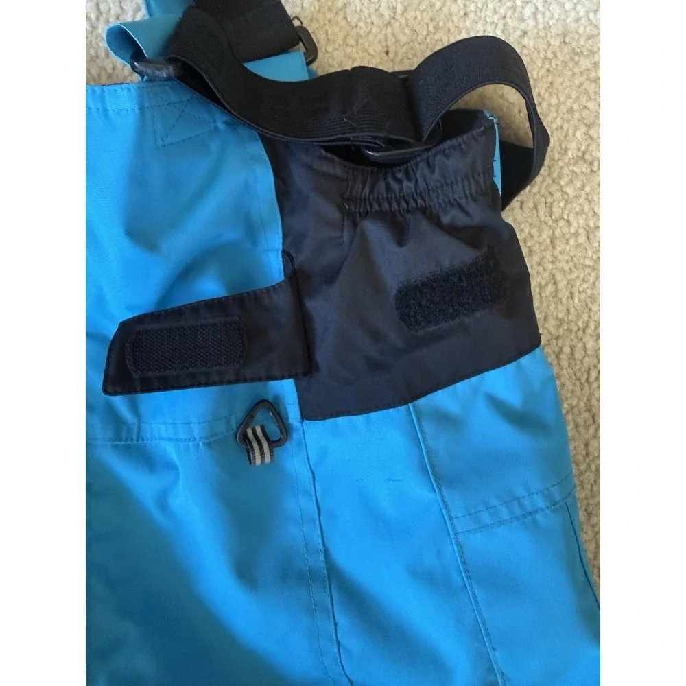 Obermeyer‎ Kids I-Grow Size 8 Blue Snow Bibs